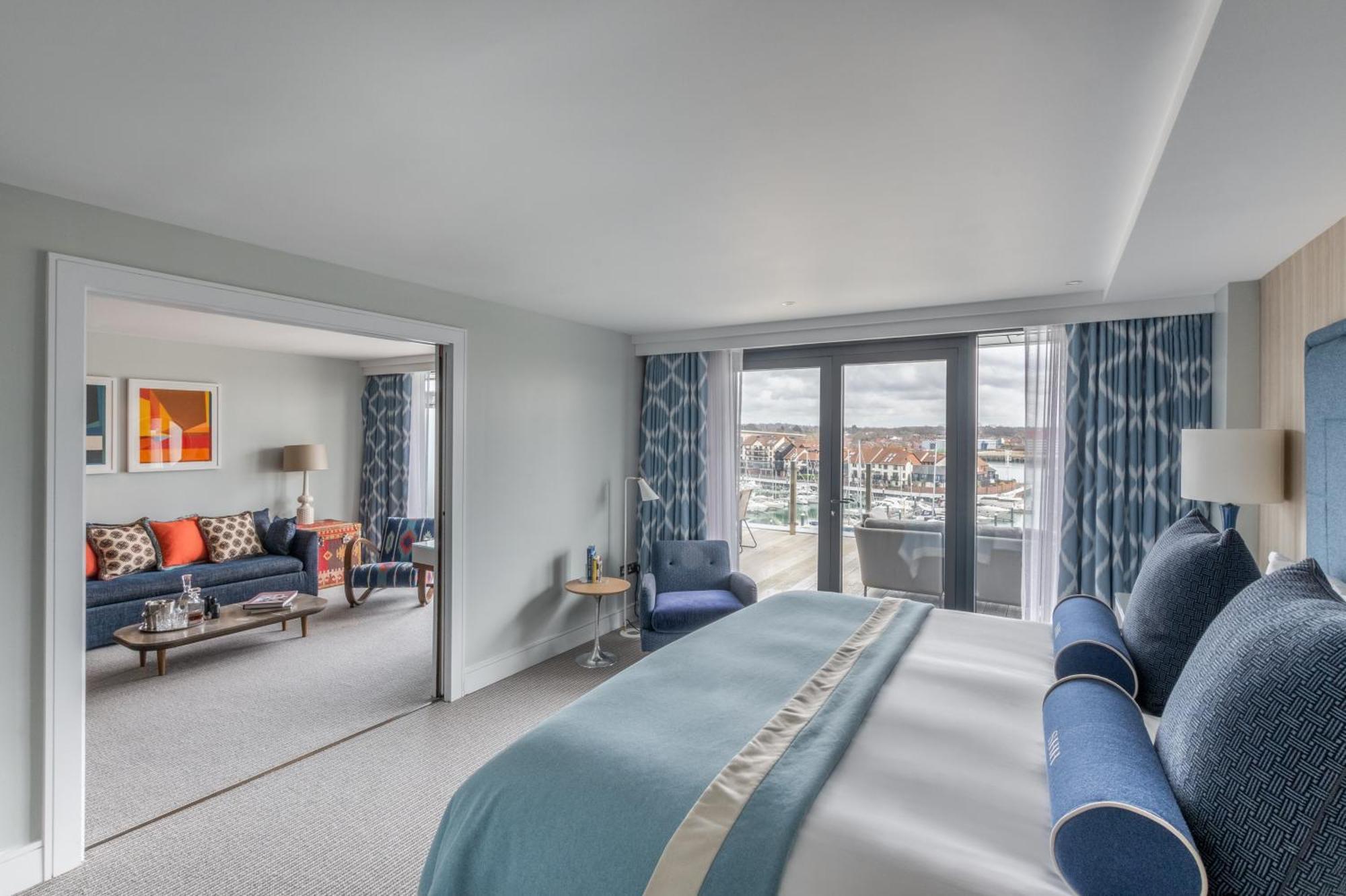 Harbour Hotel & Spa Southampton Quarto foto A bedroom at the hotel